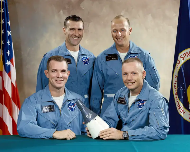 David Scott, astronaut. David Scott flew Gemini 8 and Apollo 9, then commanded Apollo 15 and walked on the Moon in 1971.