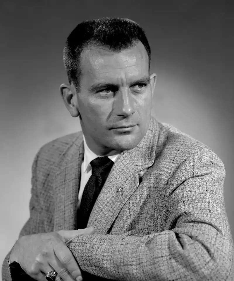 Deke Slayton, astronaut. Donald K. Slayton was one of the Mercury 7. He flew in 1975 as docking module pilot of the Apollo-Soyuz Test Project.
