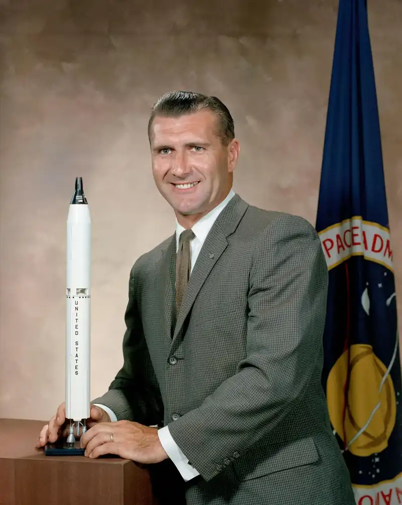 Richard Gordon, astronaut. Richard Gordon flew Gemini 11 and piloted the Apollo 12 command module Yankee Clipper.