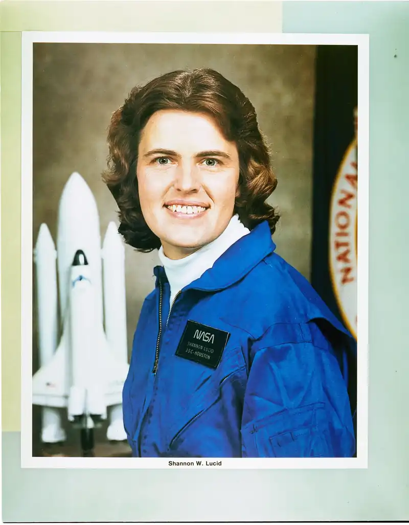 Shannon Lucid, astronaut. Shannon Lucid flew on the shuttle and spent 188 days aboard the Mir space station in 1996.