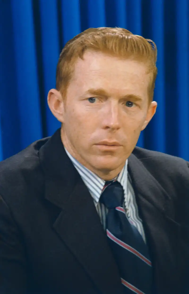 Stuart Roosa, astronaut. Stuart Roosa flew as command module pilot on Apollo 14 in 1971.