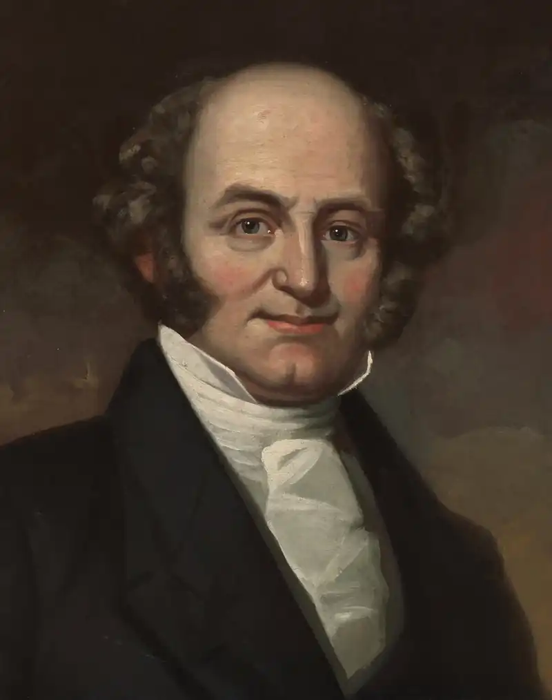 Martin Van Buren, president. Inaugurated on March 4, 1837. He served one term and left office on March 4, 1841.