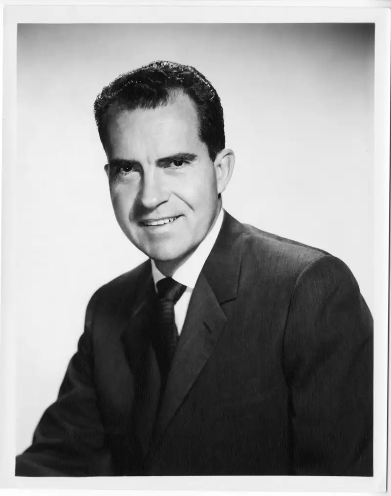 Richard Nixon, president. Inaugurated on January 20, 1969. He resigned on August 9, 1974.