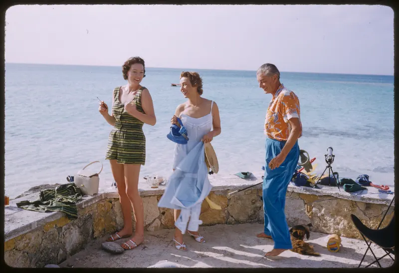 On the Lyford Cay Beach, 1960 (Toni Frissell)