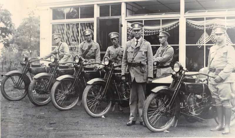 Motorcycle Police, July 4 1922